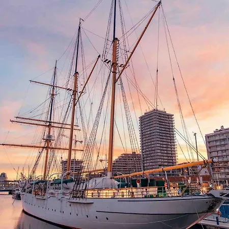 Prachtige In Met Verwarmd Zwembad Апартаменты Остенде