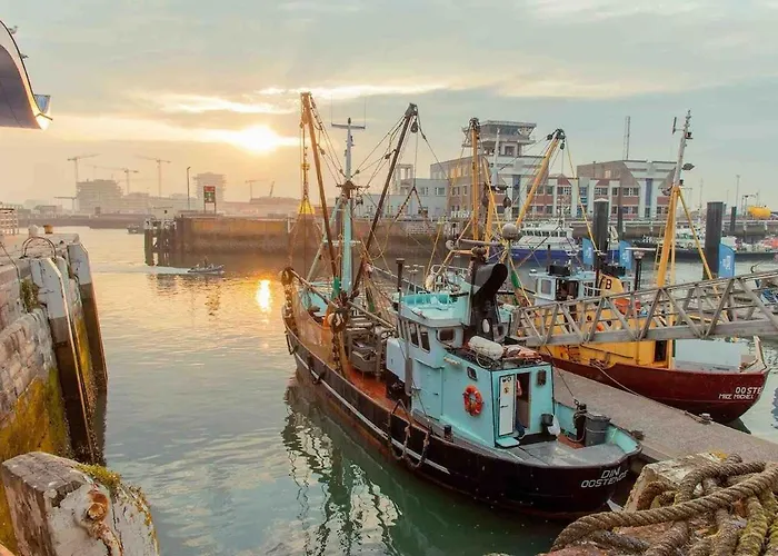 Prachtige In Met Verwarmd Zwembad Ostende